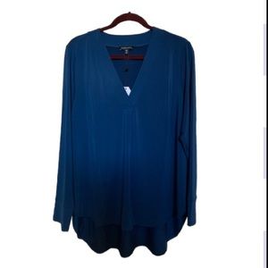 NWT XS 10-12 Universal Standard - better than silk tunic blouse.